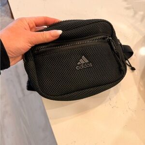 Adidas Black Mesh Belt Bag